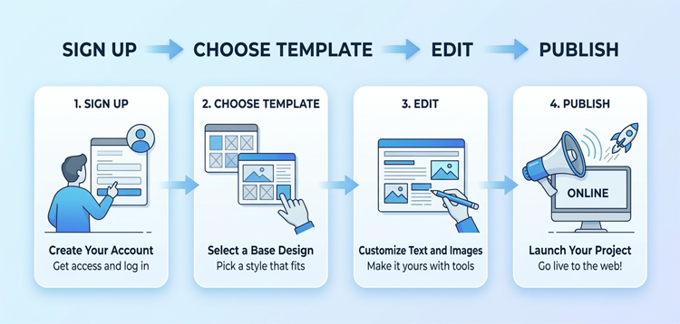 How to Make a Simple Website Without Coding